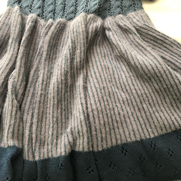 Free People Blue Knit Women's Dress - Picture 4 of 4